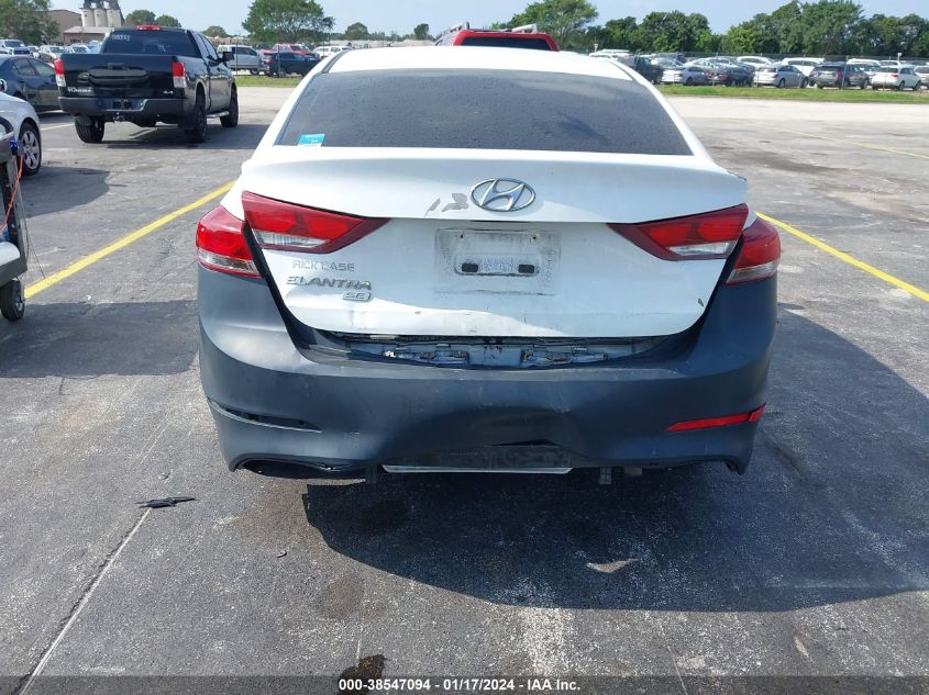 5NPD74LF9JH286651 2018 Hyundai Elantra Se