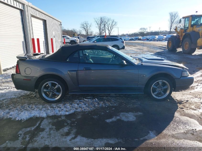 2003 Ford Mustang Gt VIN: 1FAFP45X03F322454 Lot: 38547187