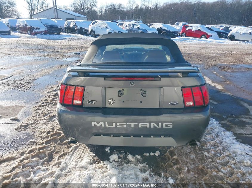 2003 Ford Mustang Gt VIN: 1FAFP45X03F322454 Lot: 38547187