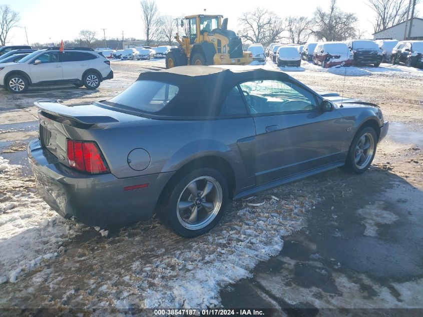 2003 Ford Mustang Gt VIN: 1FAFP45X03F322454 Lot: 38547187