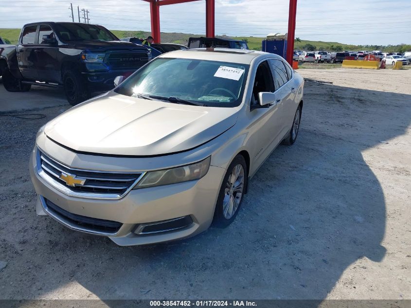 2014 Chevrolet Impala 2Lt VIN: 2G1125S36E9118434 Lot: 38547452