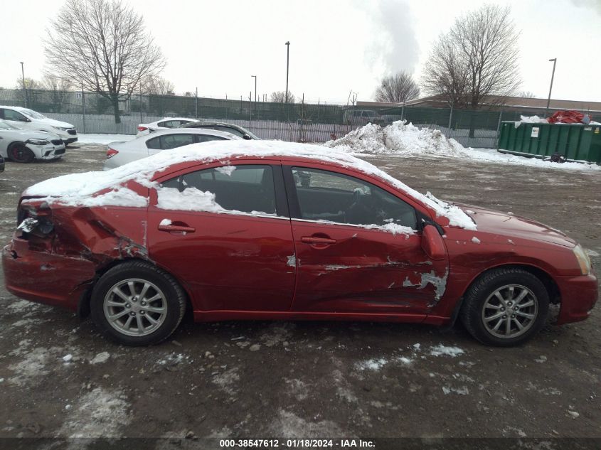 4A32B3FF9CE012426 2012 Mitsubishi Galant Es/Se