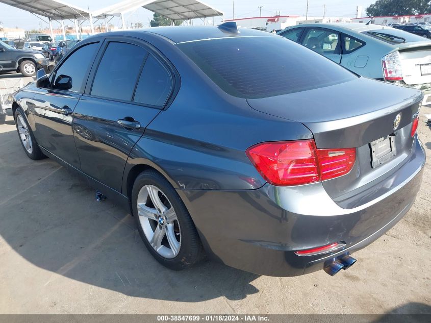 2012 BMW 328 I VIN: WBA3A5G53CNP16016 Lot: 38547699