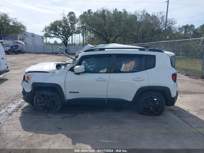 2018 Jeep Renegade Altitude Fwd VIN: ZACCJABB9JPH95804 Lot: 38547825