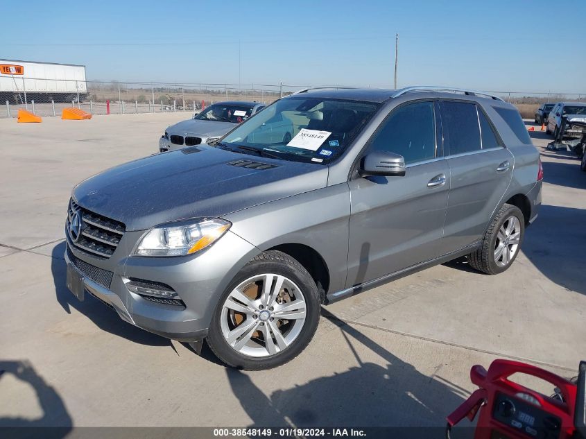 2013 Mercedes-Benz Ml 350 4Matic VIN: 4JGDA5HB7DA234715 Lot: 38548149