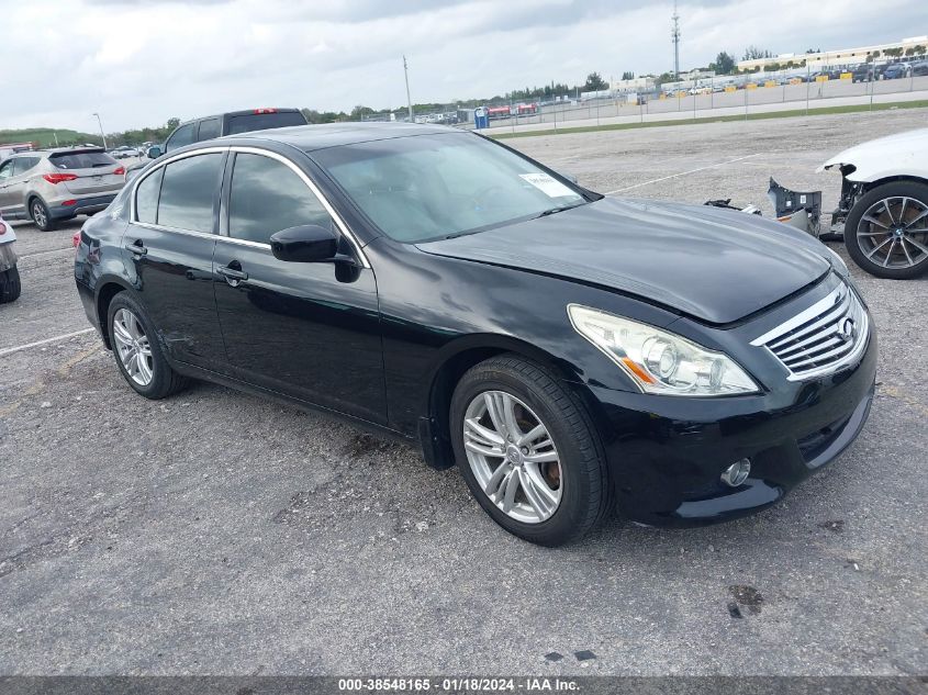 2011 Infiniti G25X VIN: JN1DV6ARXBM451079 Lot: 38548165