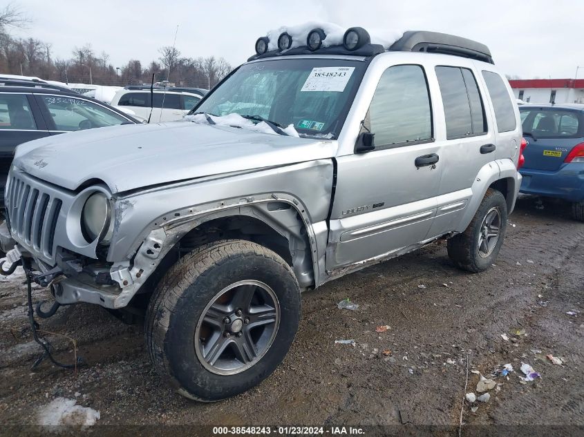 2003 Jeep Liberty Renegade VIN: 1J4GL38KX3W667294 Lot: 38548243