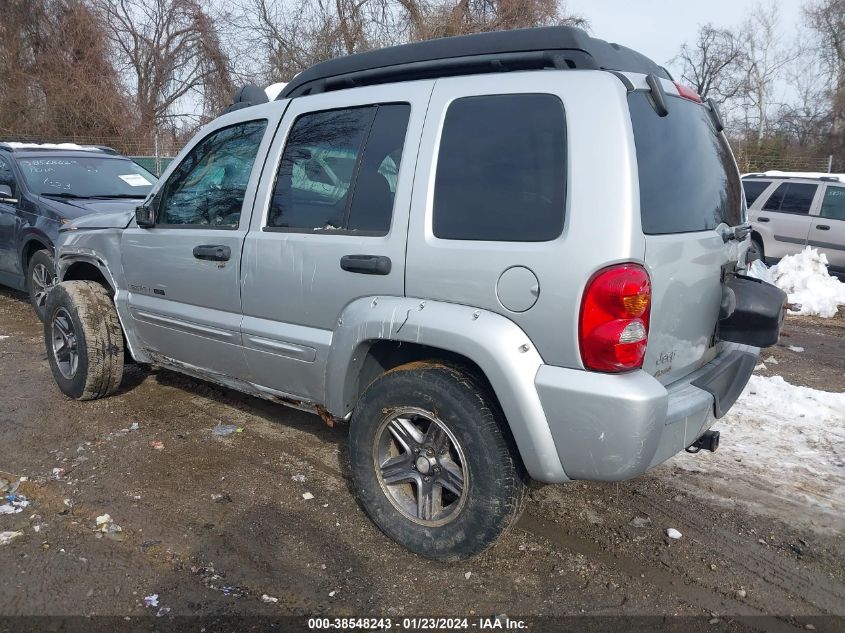 2003 Jeep Liberty Renegade VIN: 1J4GL38KX3W667294 Lot: 38548243