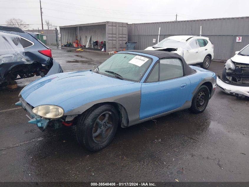 2001 Mazda Mx-5 Miata Ls/Special Edition VIN: JM1NB353310208542 Lot: 38548408