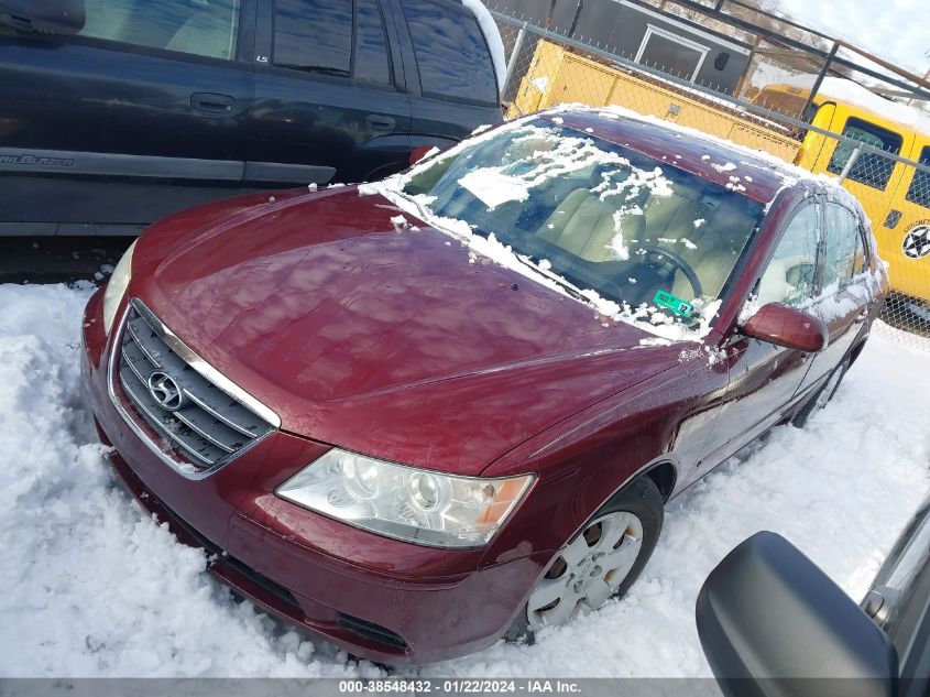 2009 Hyundai Sonata Gls VIN: 5NPET46C49H474393 Lot: 38548432