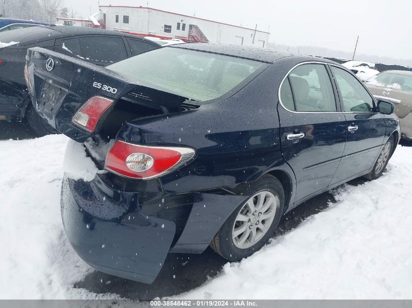 2003 Lexus Es 300 Base (A5) VIN: JTHBF30G236001348 Lot: 38548462