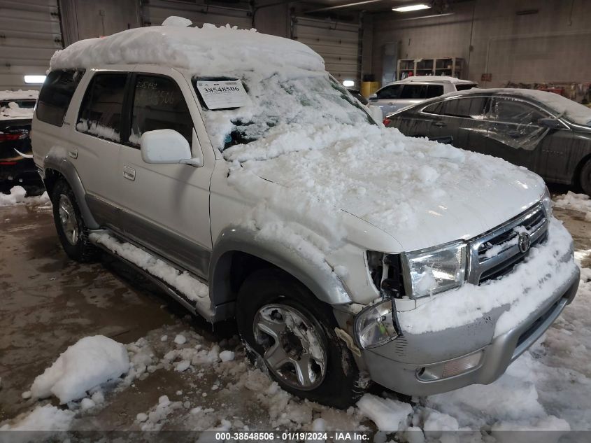 2000 Toyota 4Runner Limited V6 VIN: JT3HN87R7Y9033516 Lot: 38548506