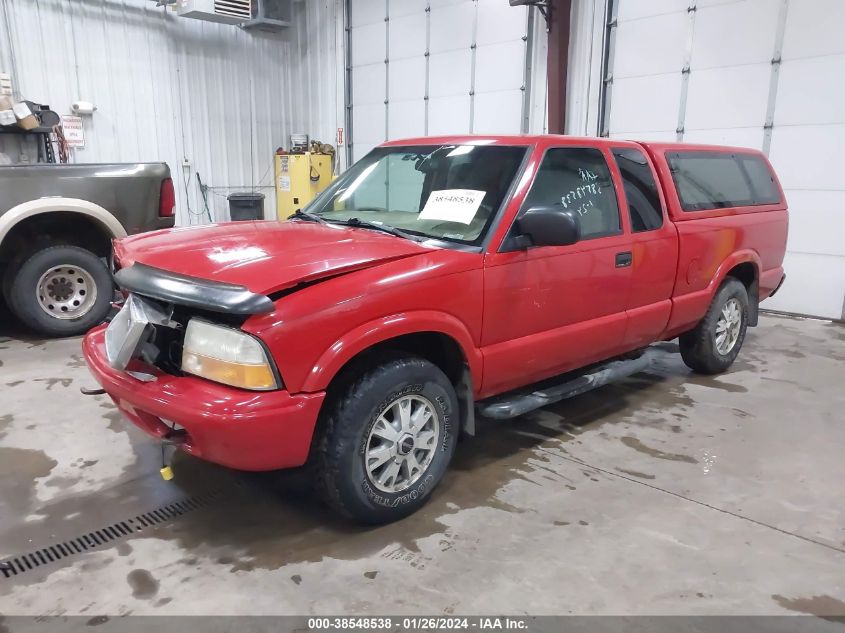 2002 GMC Sonoma Sls VIN: 1GTDT19W928129381 Lot: 38548538