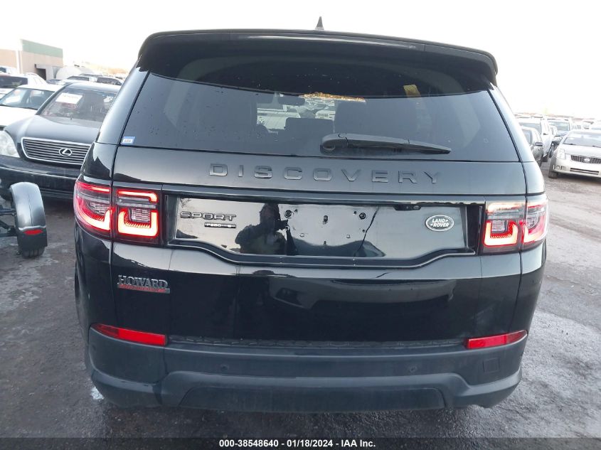 2020 Land Rover Discovery Sport S VIN: SALCJ2FX0LH841907 Lot: 38548640