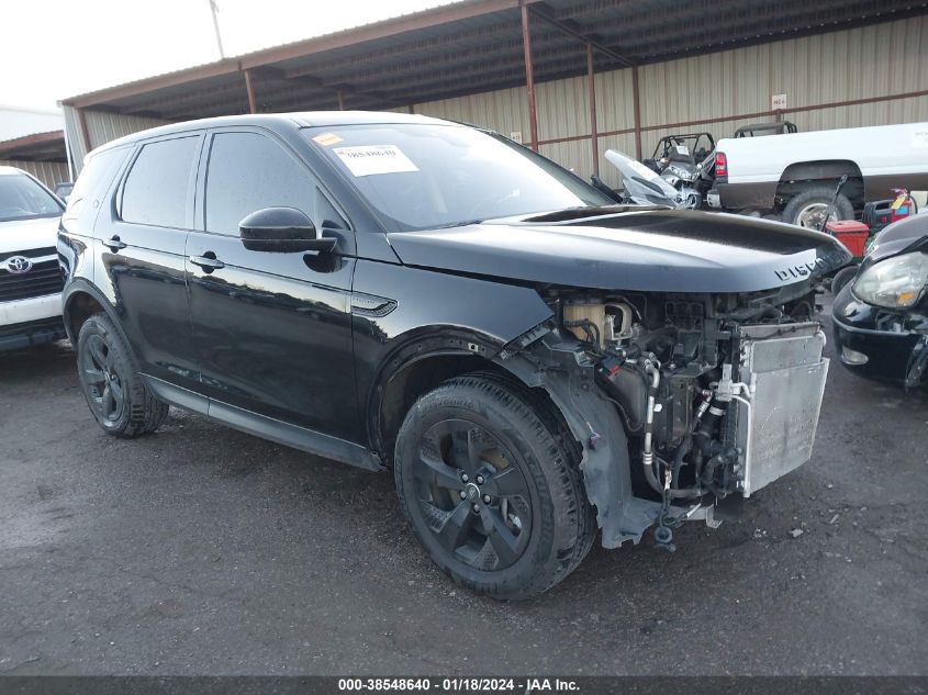 2020 Land Rover Discovery Sport S VIN: SALCJ2FX0LH841907 Lot: 38548640