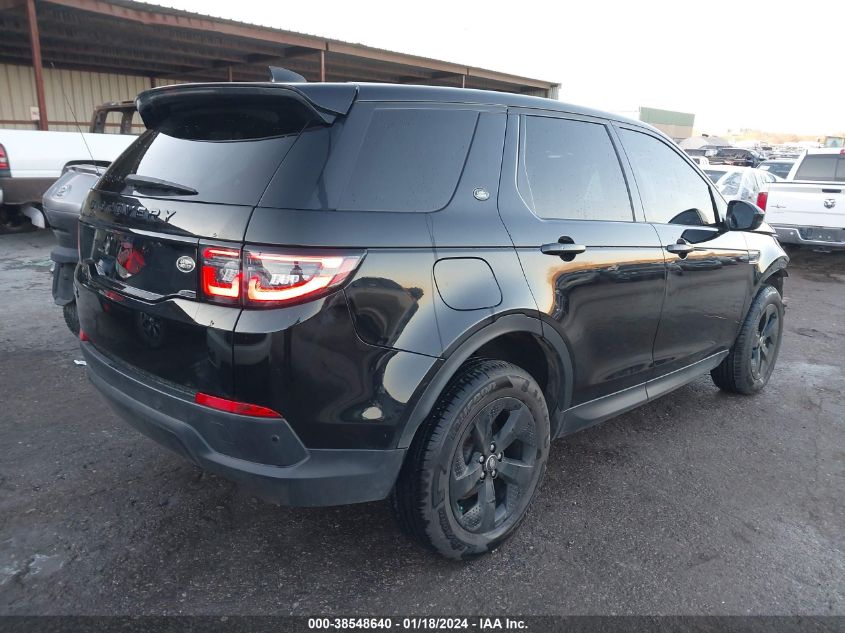 2020 Land Rover Discovery Sport S VIN: SALCJ2FX0LH841907 Lot: 38548640