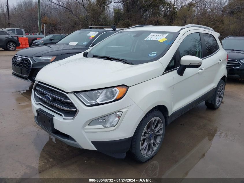 2021 Ford Ecosport Titanium VIN: MAJ3S2KE5MC411352 Lot: 38548732