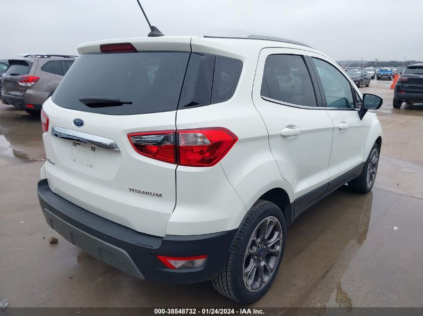 2021 Ford Ecosport Titanium VIN: MAJ3S2KE5MC411352 Lot: 38548732