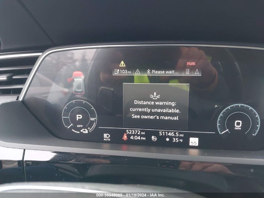 WA1VAAGE5KB010132 2019 Audi E-Tron Premium Plus