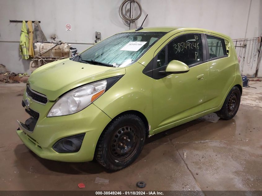 2013 Chevrolet Spark Ls Auto VIN: KL8CB6S98DC536097 Lot: 38549246