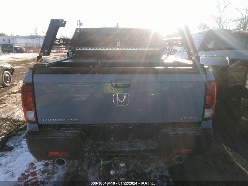 2022 Honda Ridgeline Rtl-E VIN: 5FPYK3F78NB035257 Lot: 38549410