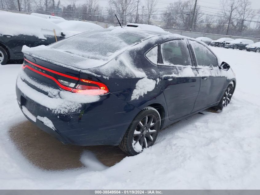 2015 Dodge Dart Sxt VIN: 1C3CDFBB5FD301484 Lot: 38549504