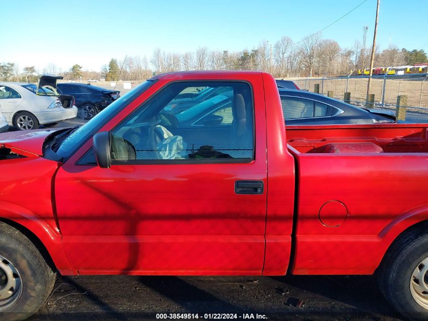 2003 Chevrolet S-10 VIN: 1GCCS14H138252813 Lot: 38549514