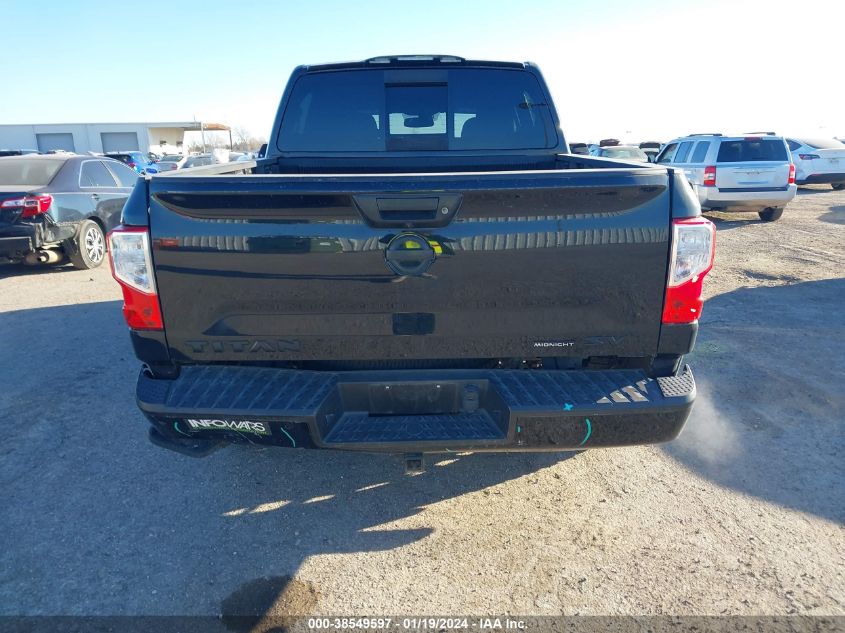 2018 Nissan Titan Sv VIN: 1N6AA1E67JN541018 Lot: 38549597