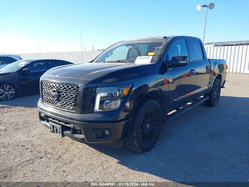 2018 Nissan Titan Sv VIN: 1N6AA1E67JN541018 Lot: 38549597