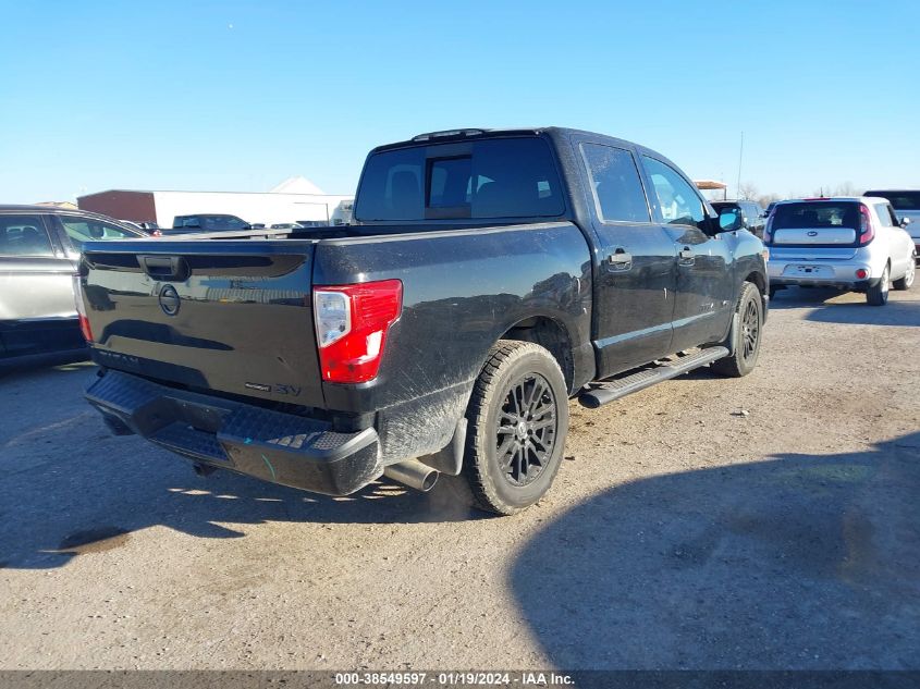 2018 Nissan Titan Sv VIN: 1N6AA1E67JN541018 Lot: 38549597