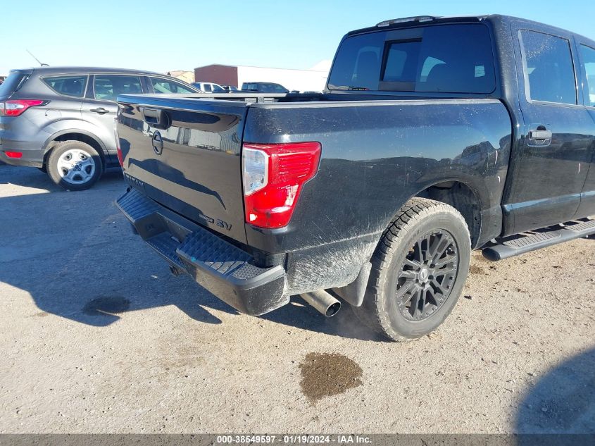 2018 Nissan Titan Sv VIN: 1N6AA1E67JN541018 Lot: 38549597