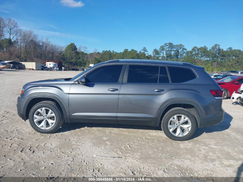 2018 Volkswagen Atlas 3.6L V6 Se/3.6L V6 Se W/Technology VIN: 1V2LR2CA3JC542825 Lot: 38549695