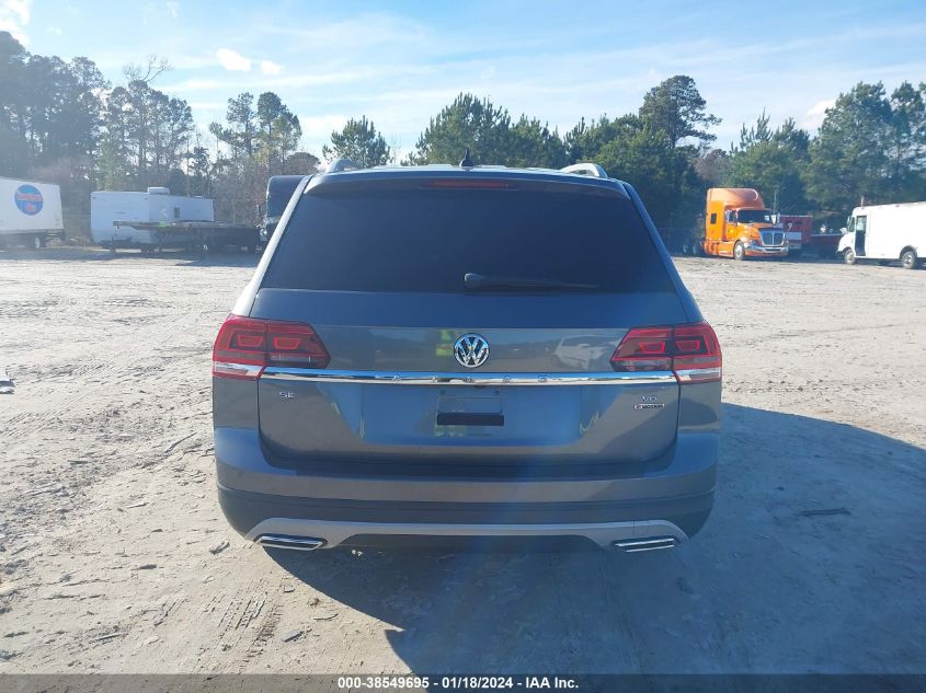 2018 Volkswagen Atlas 3.6L V6 Se/3.6L V6 Se W/Technology VIN: 1V2LR2CA3JC542825 Lot: 38549695