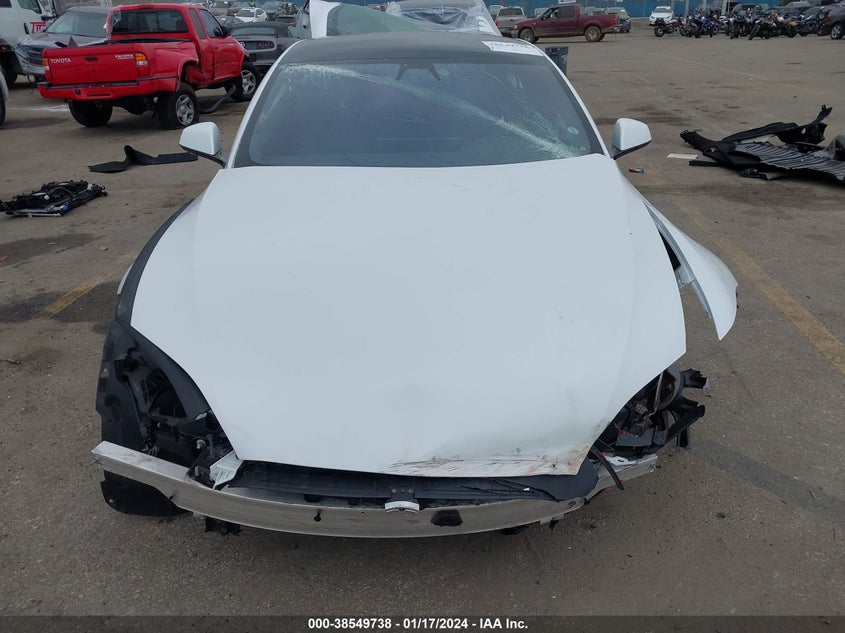 2022 Tesla Model S Dual Motor All-Wheel Drive VIN: 5YJSA1E58NF475176 Lot: 38549738