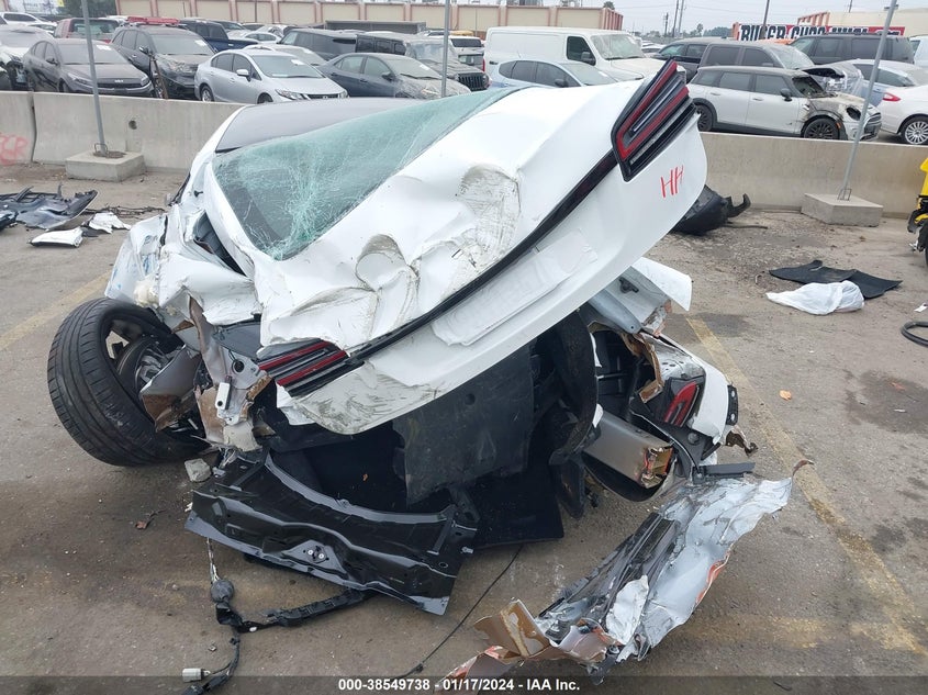 2022 Tesla Model S Dual Motor All-Wheel Drive VIN: 5YJSA1E58NF475176 Lot: 38549738