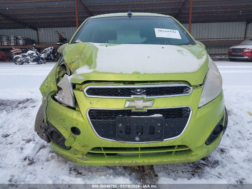 2013 Chevrolet Spark Ls Auto VIN: KL8CB6S97DC545177 Lot: 38549792