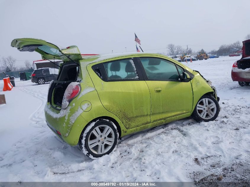 2013 Chevrolet Spark Ls Auto VIN: KL8CB6S97DC545177 Lot: 38549792