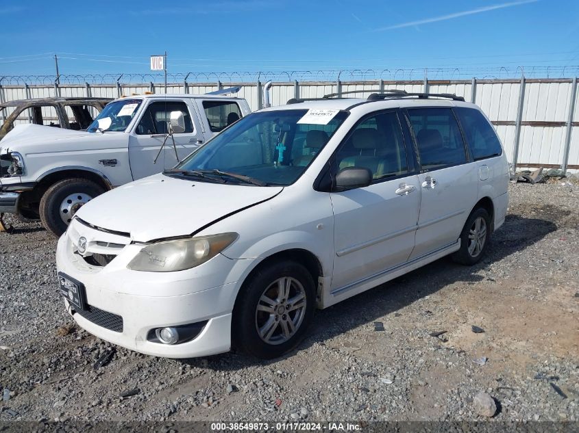 2005 Mazda Mpv Lx VIN: JM3LW28A950540949 Lot: 38549873
