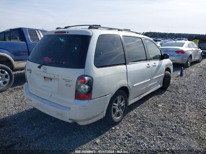 2005 Mazda Mpv Lx VIN: JM3LW28A950540949 Lot: 38549873