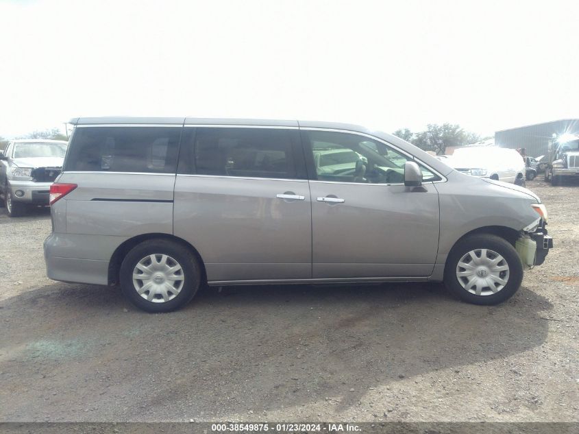 2012 Nissan Quest S VIN: JN8AE2KP9C9030288 Lot: 38549875