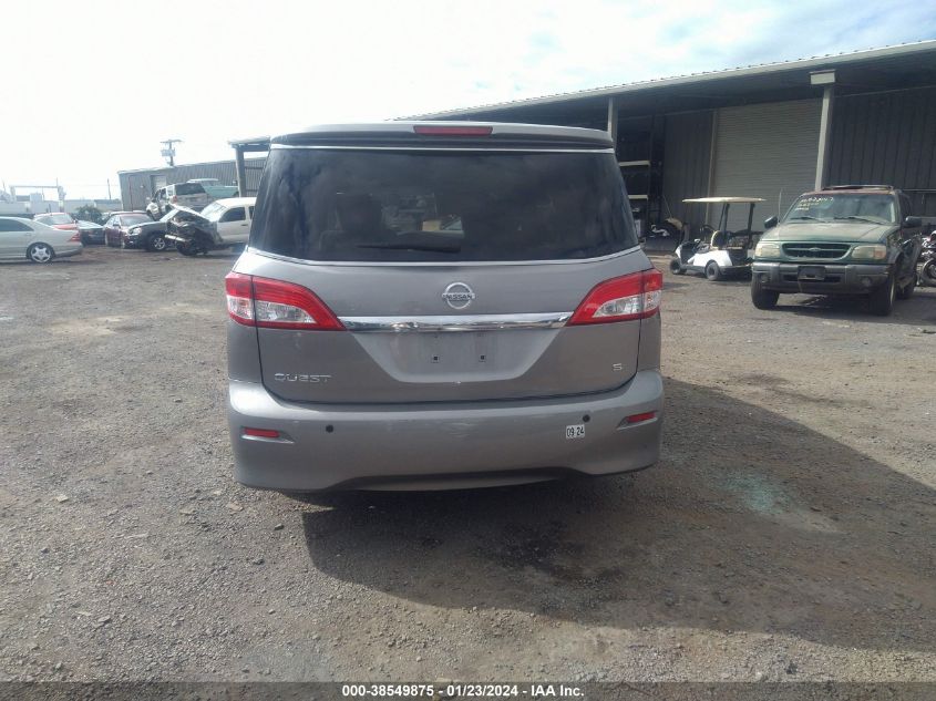 JN8AE2KP9C9030288 2012 Nissan Quest S