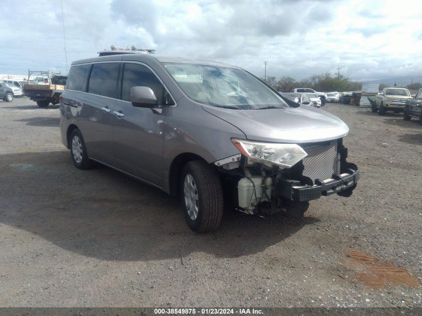 2012 Nissan Quest S VIN: JN8AE2KP9C9030288 Lot: 38549875