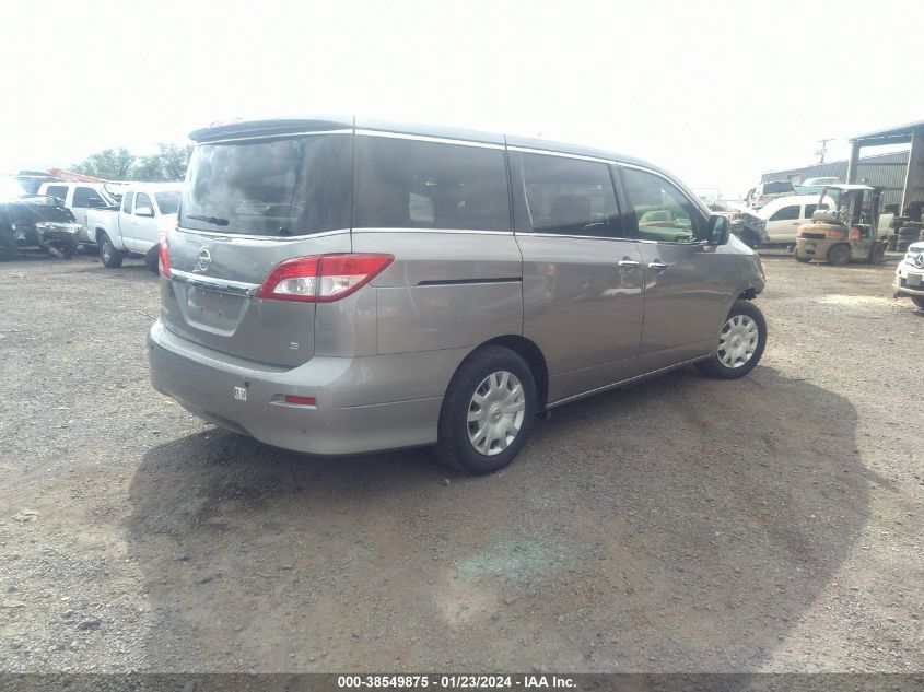 2012 Nissan Quest S VIN: JN8AE2KP9C9030288 Lot: 38549875