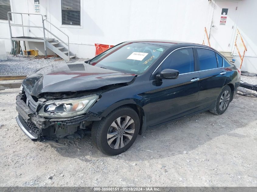 2015 Honda Accord Lx VIN: 1HGCR2F38FA195382 Lot: 38550151