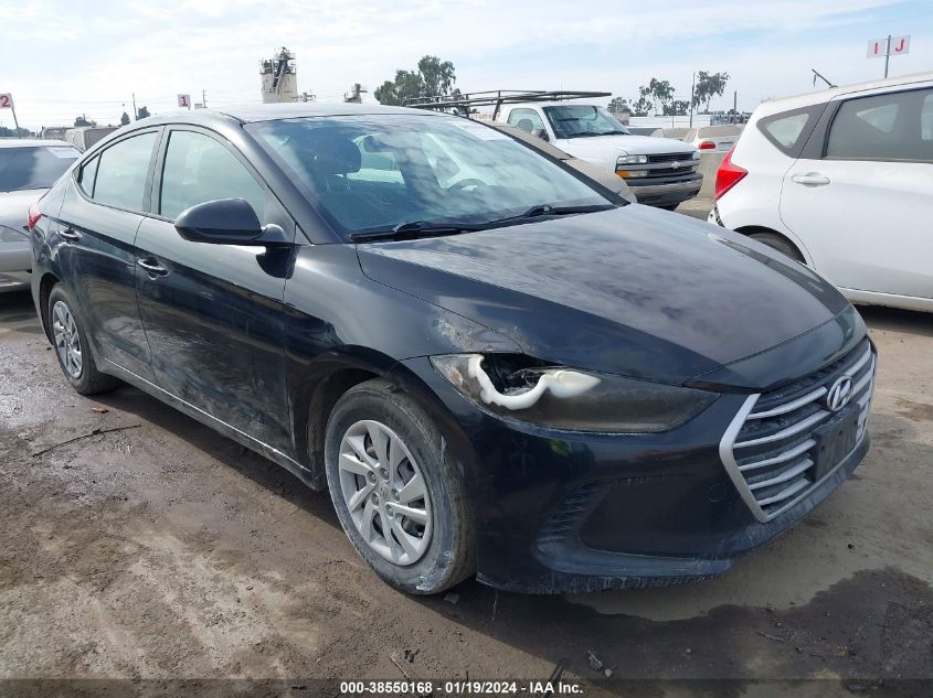 KMHD74LF3JU595727 2018 Hyundai Elantra Se