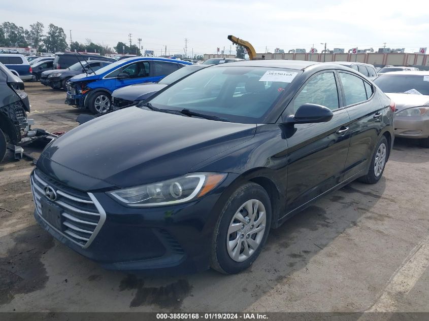 KMHD74LF3JU595727 2018 Hyundai Elantra Se