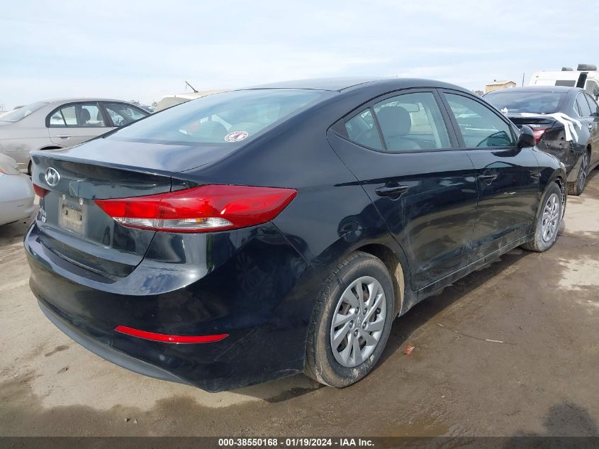 KMHD74LF3JU595727 2018 Hyundai Elantra Se