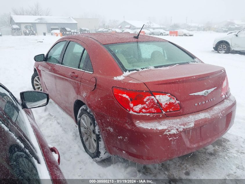 2010 Chrysler Sebring Limited VIN: 1C3CC5FB8AN205374 Lot: 38550213