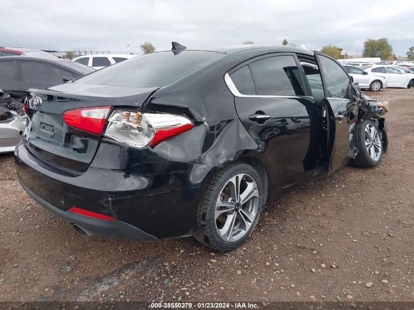 2016 Kia Forte Ex VIN: KNAFZ4A8XG5575177 Lot: 38550279