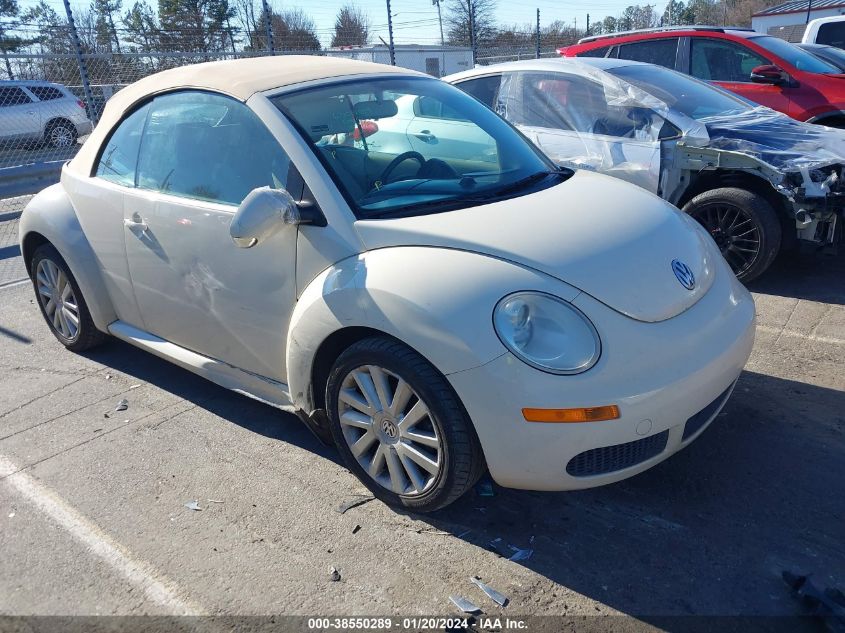 2008 Volkswagen New Beetle Se VIN: 3VWRF31YX8M413609 Lot: 38550289